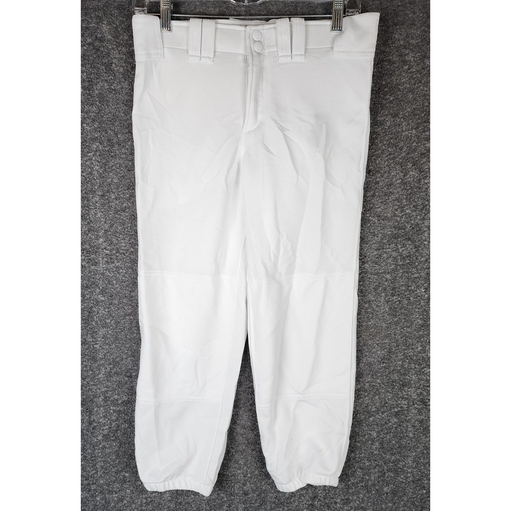 Mizuno Pants Womens S 350150 White Softball Baseball Performance EUC